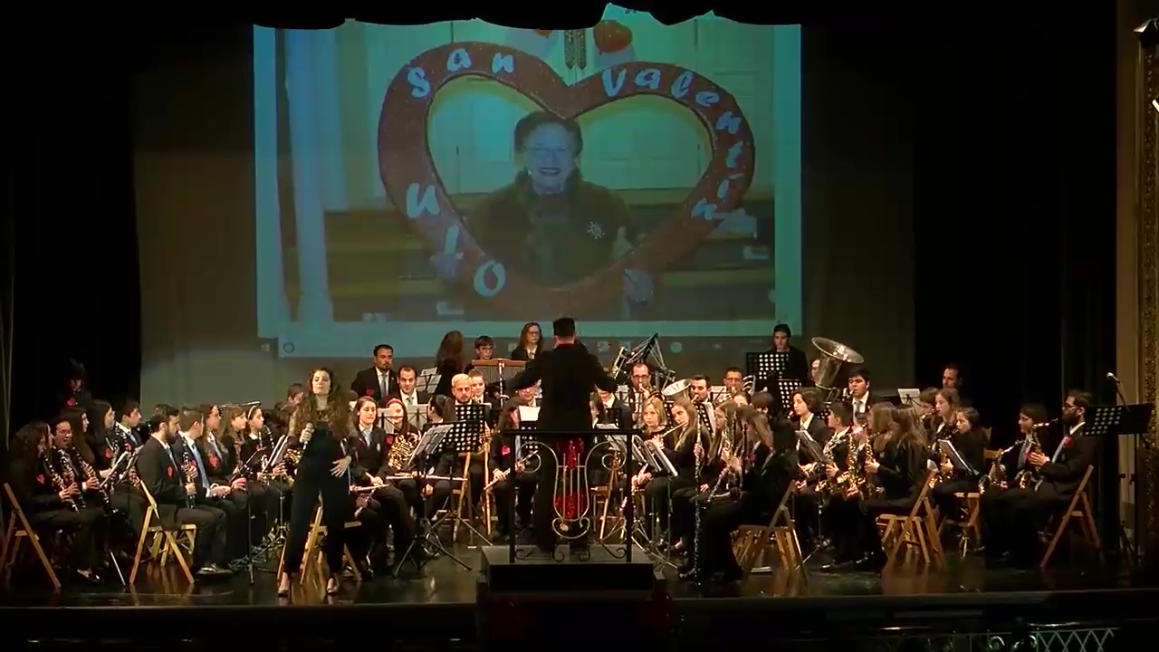 Concierto de San Valentín de la Unión Lírica Orcelitana